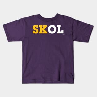 Block Script "SKOL" Kids T-Shirt